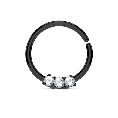 Väike septum neet väikeste kivikestega