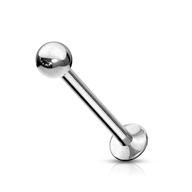 Kirurgilisest terasest push-in labret