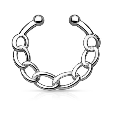Võlts septum neet keti kujutisega