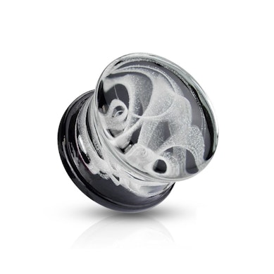 Klaasist suitsumustriga plug