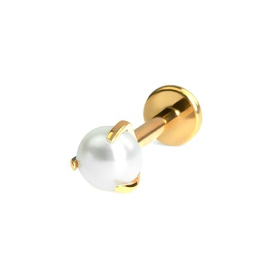 Pärliga titaanist labret