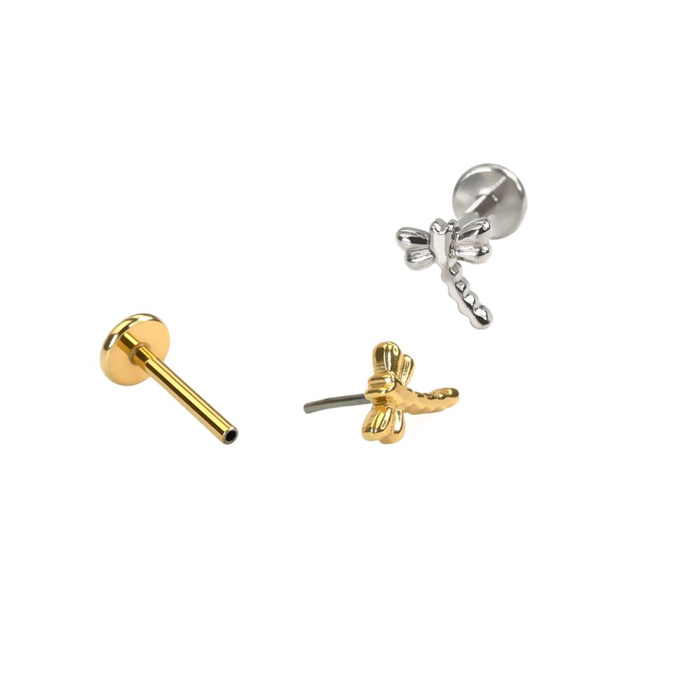 Kiiliga titaanist labret