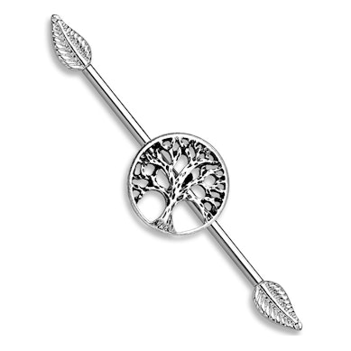 Industrial neet &quot;Life of tree&quot; ja lehekestega