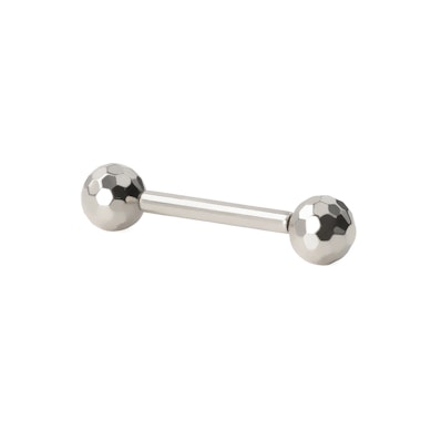 Titaanist push in barbell diskokuulidega
