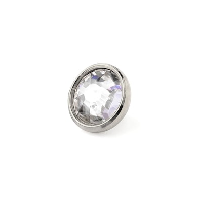 Titaanist dermal anchor kivikesega