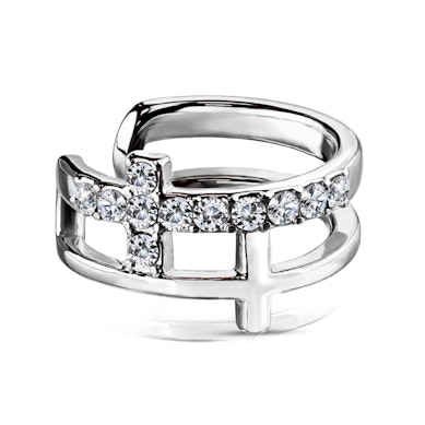 Kõrva mansett topelt ristiga