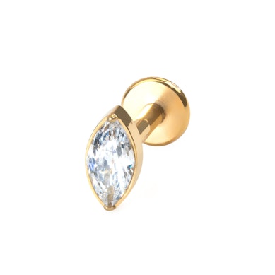 Titaanist labret markiisi kiviga