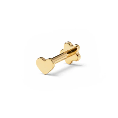 Topeltotsaga titaanist labret lille ja südamega