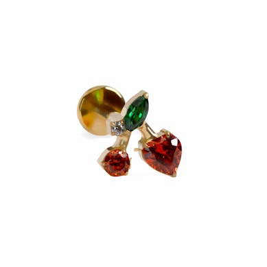 Kirssidega labret värviliste kividega