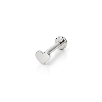 Titaanist labret erinevate sisekeerme otstega