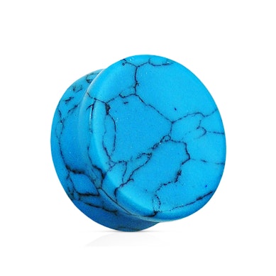 Türkiissinisest kivist plug