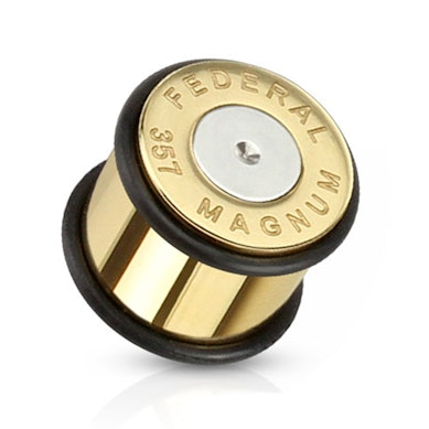 Padrunihülstri kujuline plug