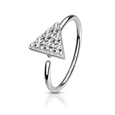 Rõngasneet kivikestega kaetud kolmnurgaga