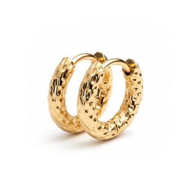 Paar mustriga huggy kõrvarõngaid