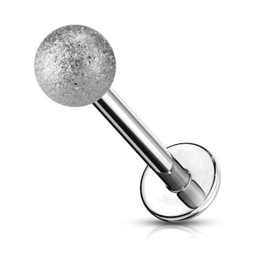 Labret neet teemantilise tolmu säraga.