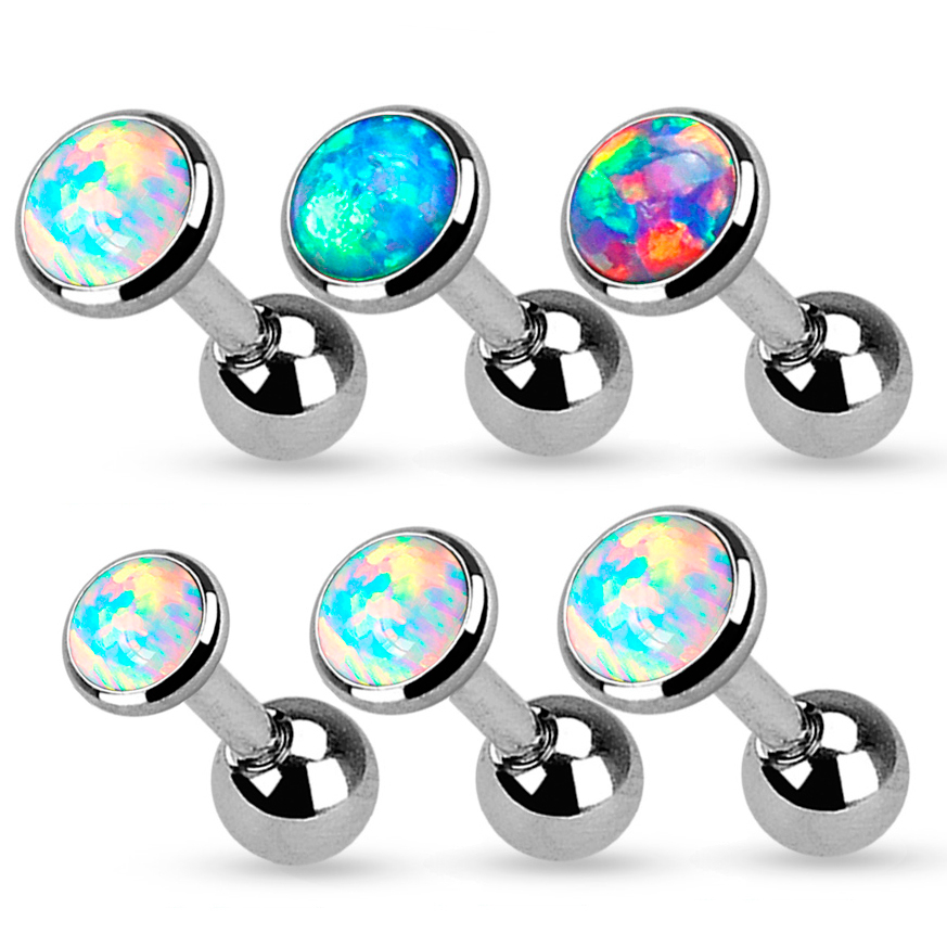 Kõrvaneedi komplekt opaali kivikesega