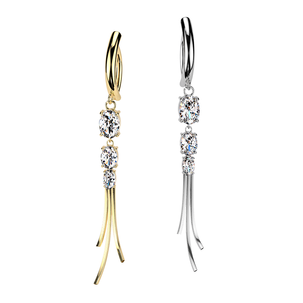 Nabaklikker kivide ja kettidega