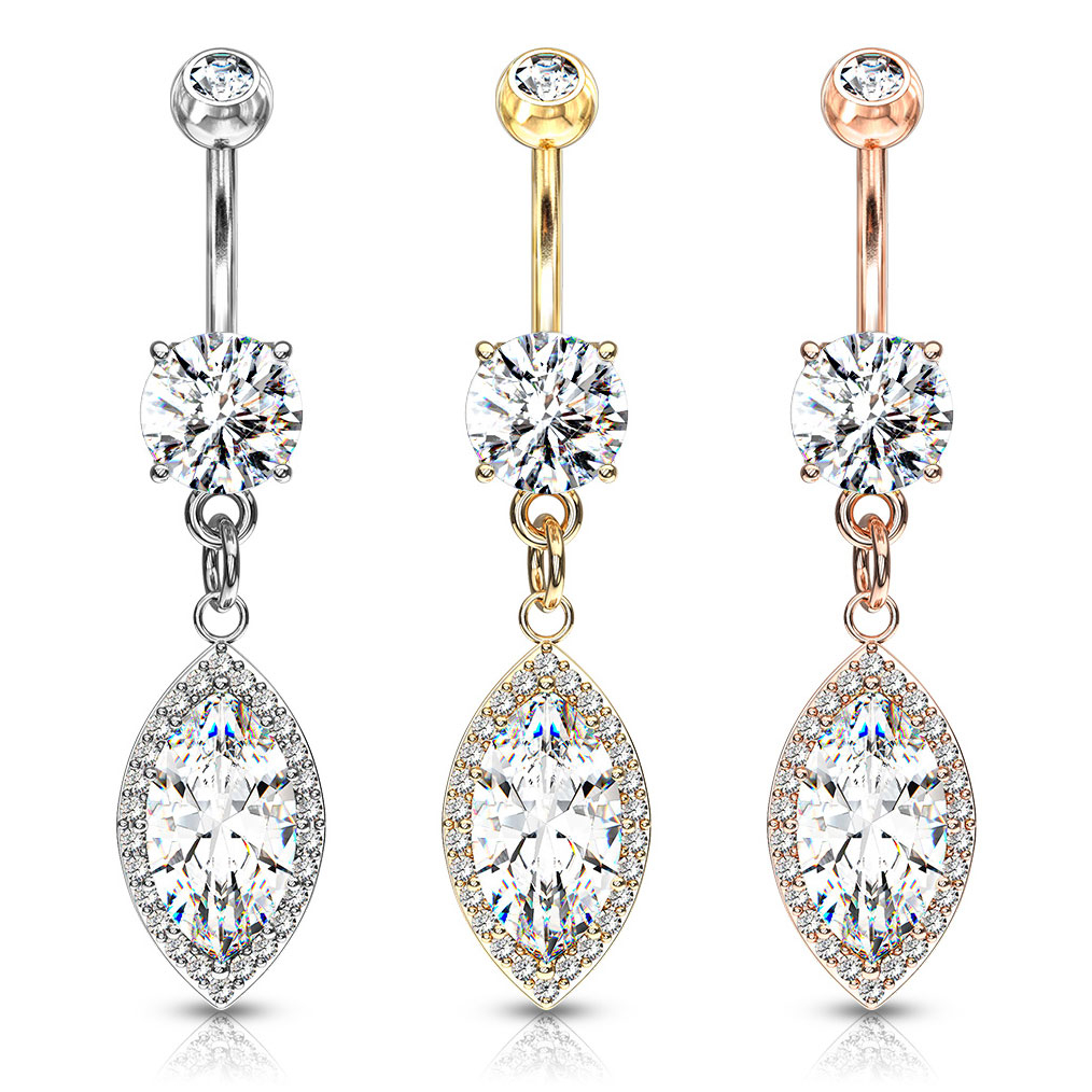 Nabaneet marquise kivikeste ripatsiga