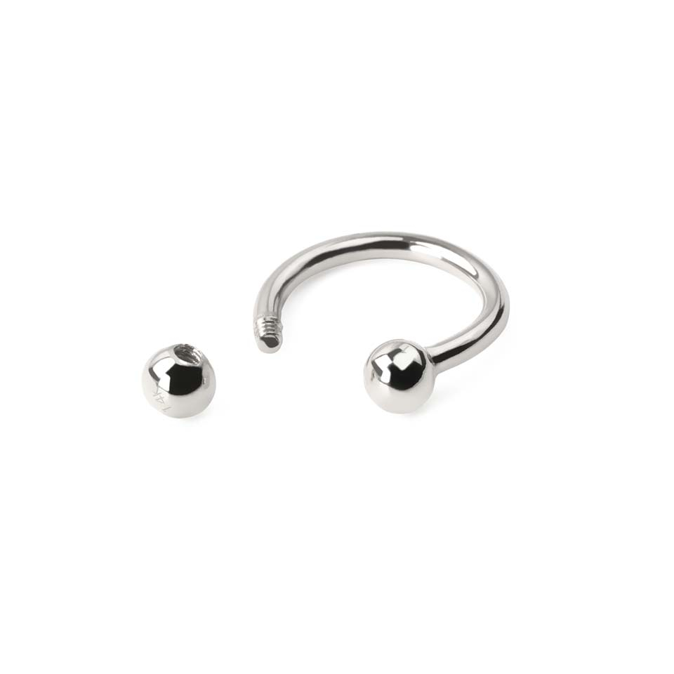 14-karaadisest kullast hobuseraua kujuline neet