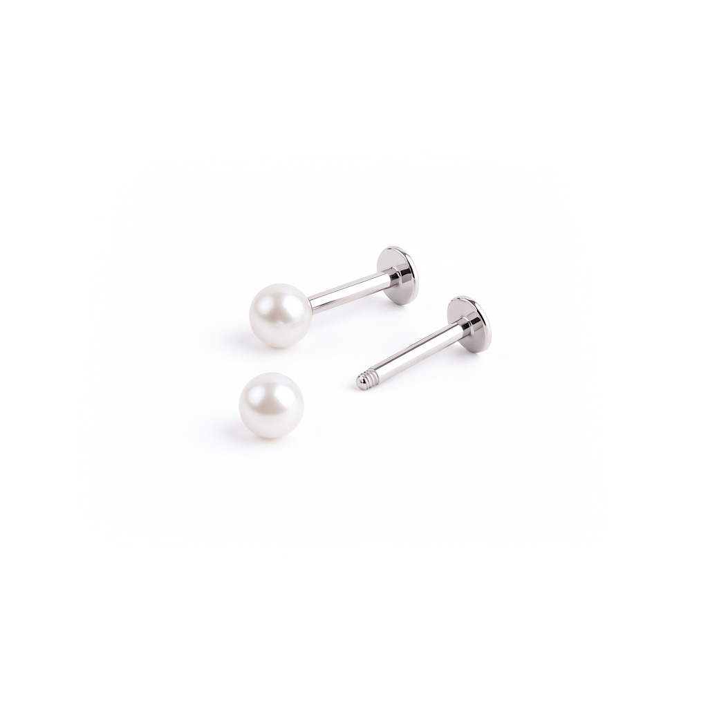 Metalja kuulikesega labret