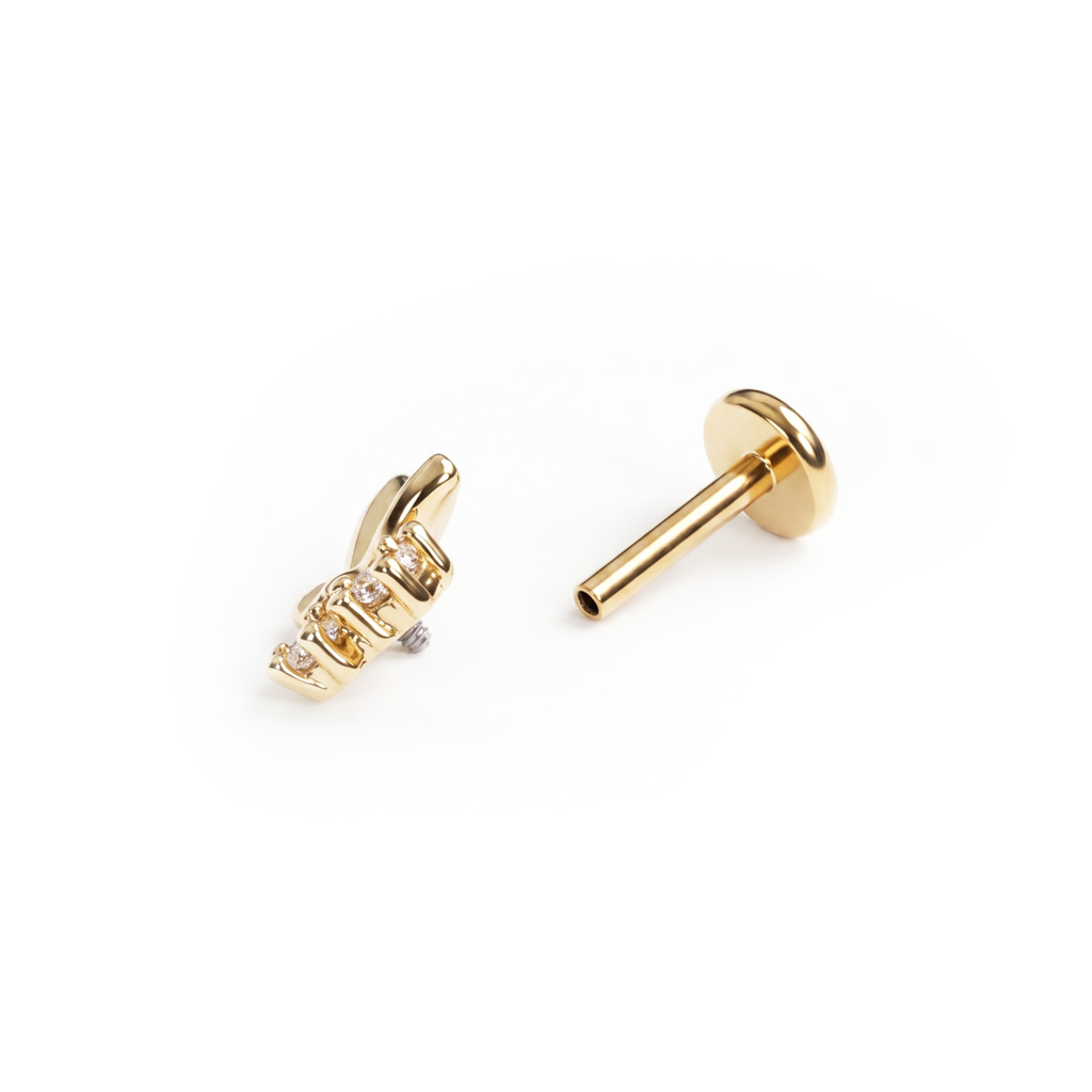 Liblikaga kividega labret
