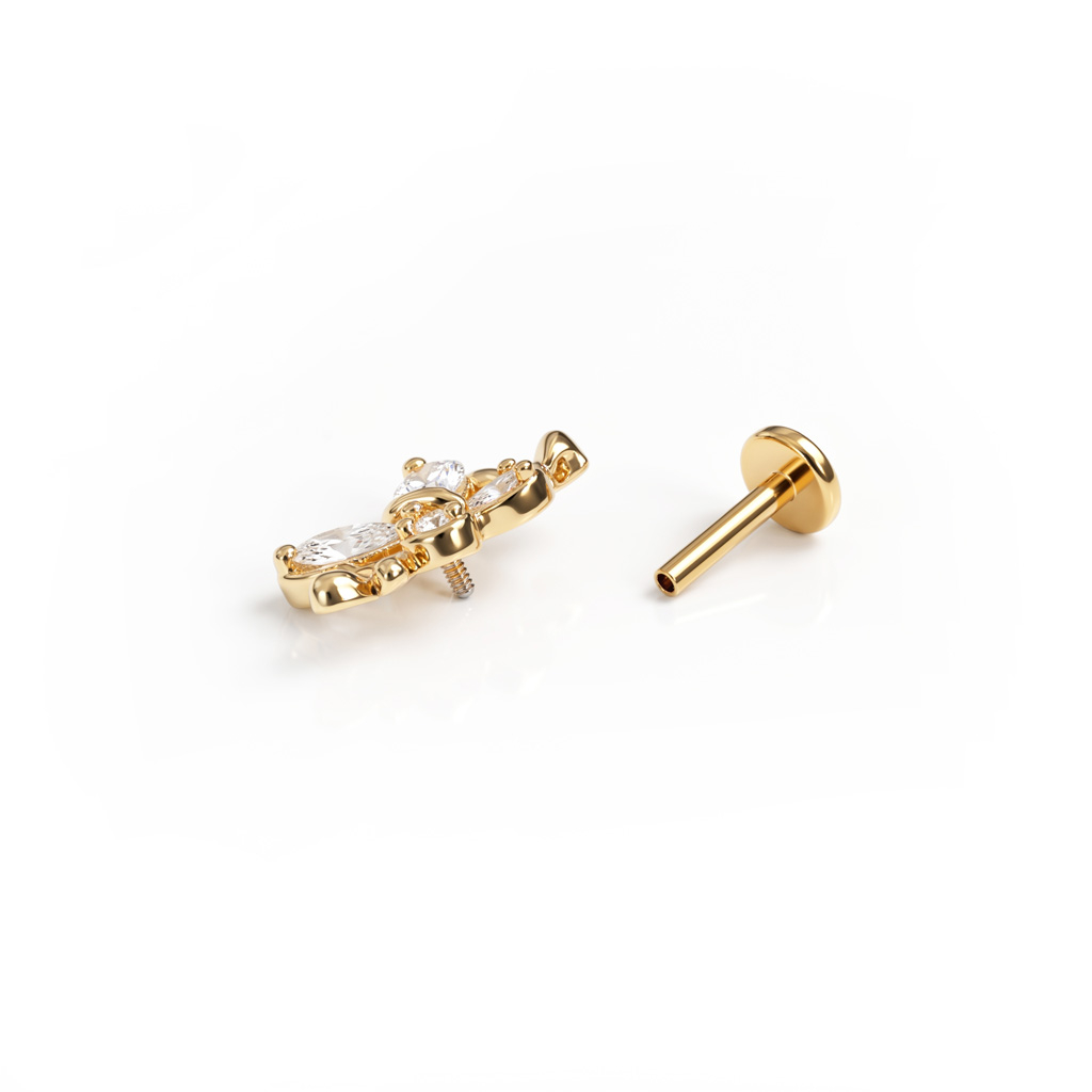Labret kolme liblikaga