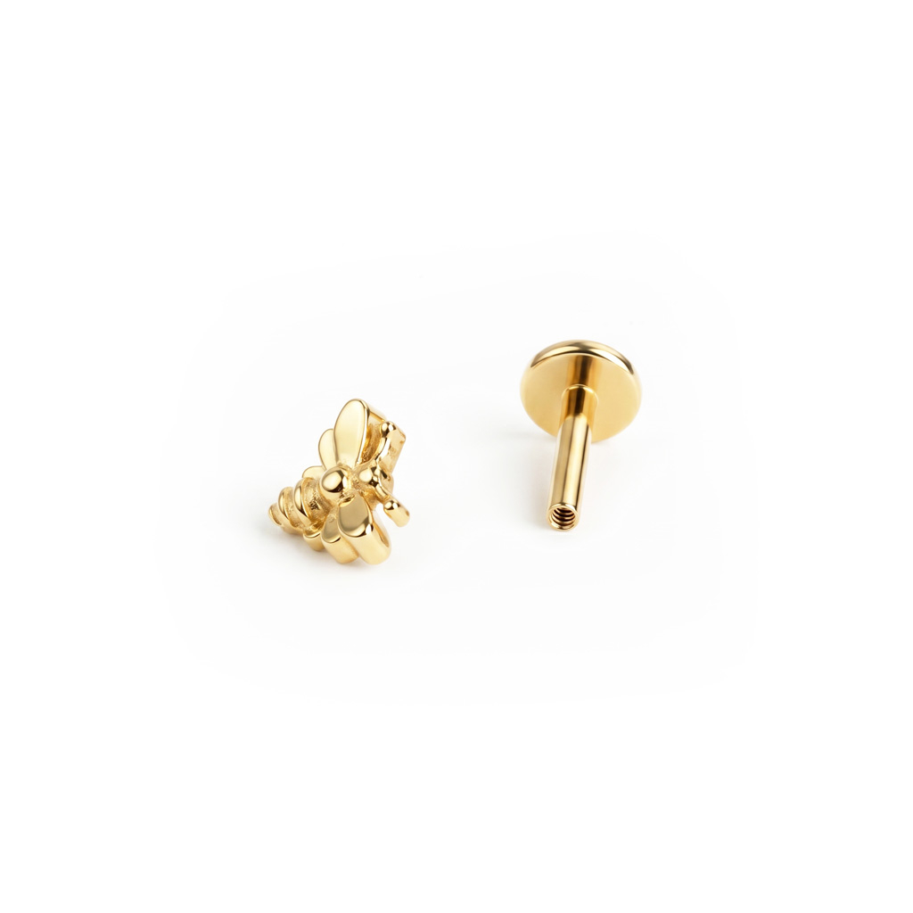 Titaanist mesilasega labret
