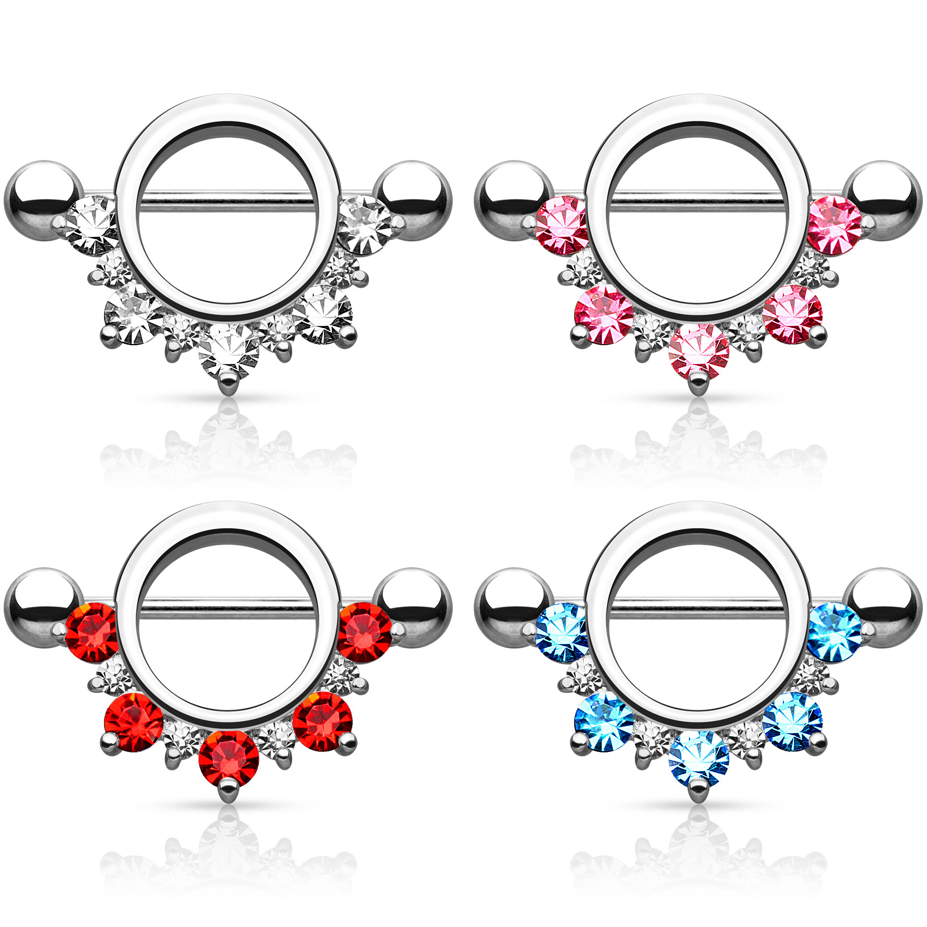 Kivikestega kaunistatud äärega nibuneet