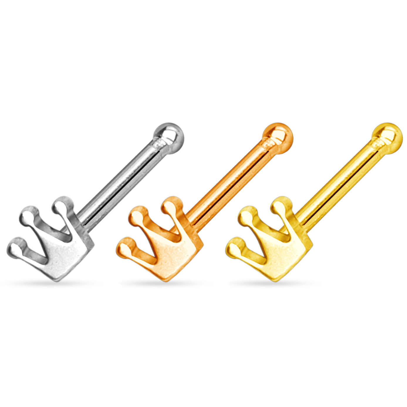 Krooniga kaunistatud ninaneet