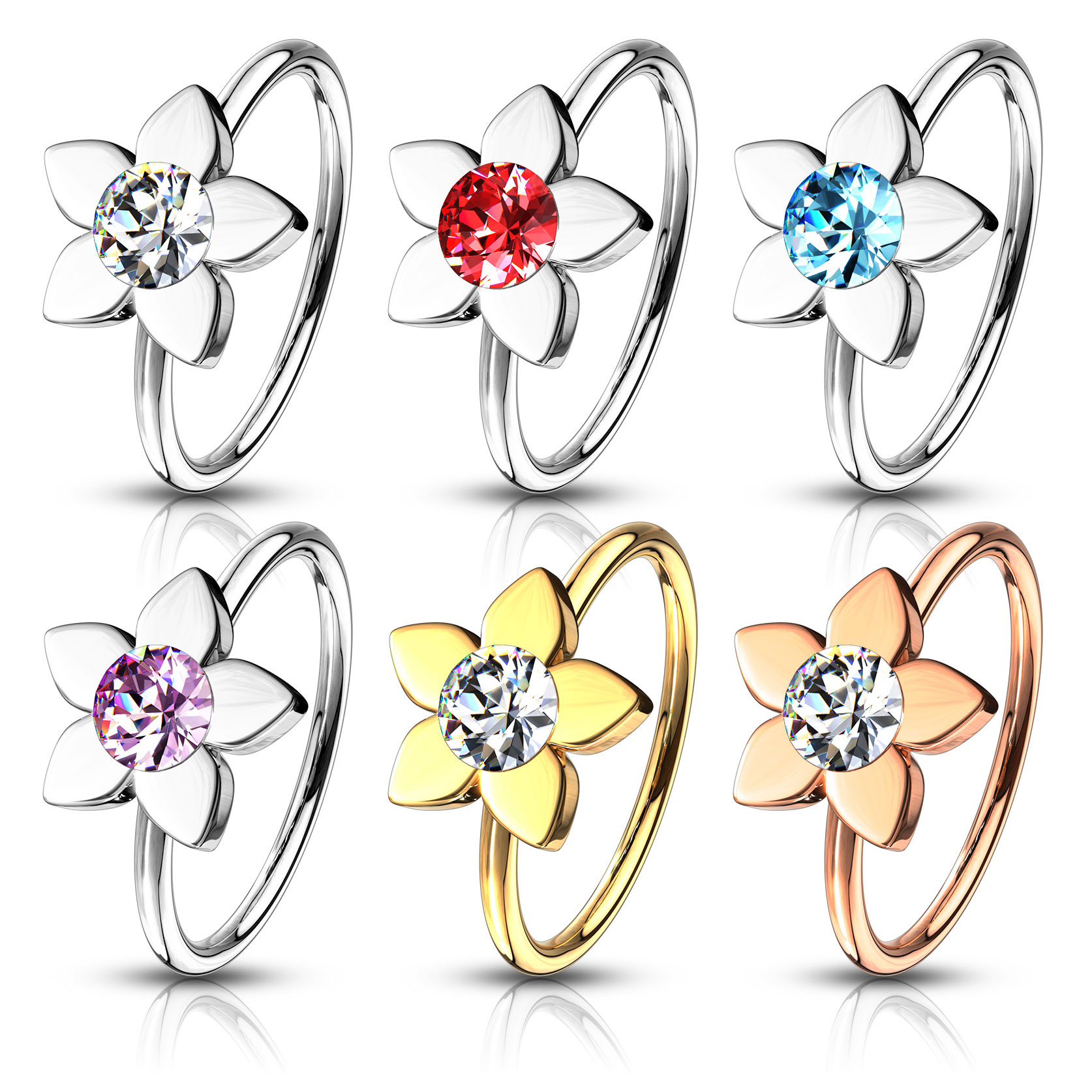 Ninarõngas kivikese ja vesiroosi kujutisega