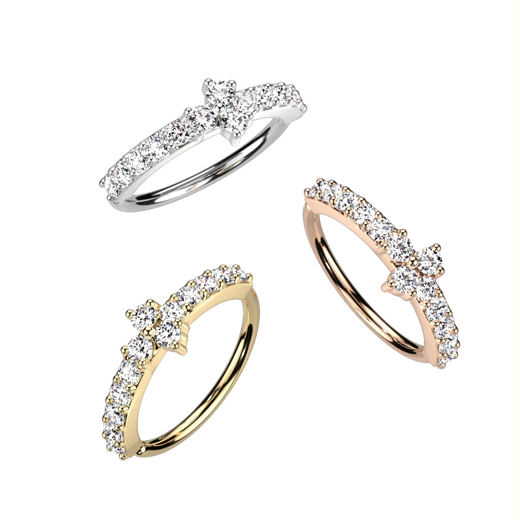 Twisterrõngas ääristavate kividega ja kolmnurkse keskmise kiviga