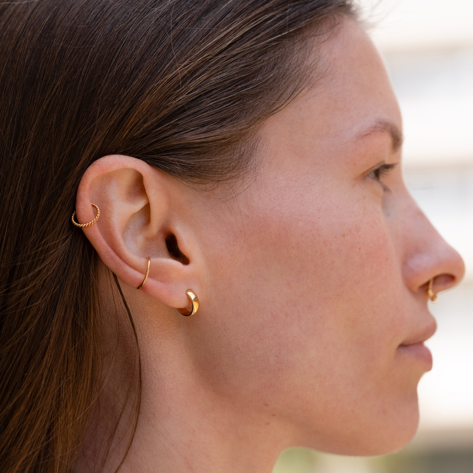 Hinge kinnitusega rõngas