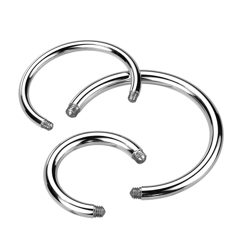 Hobuserauakujuline needivarras titaanist